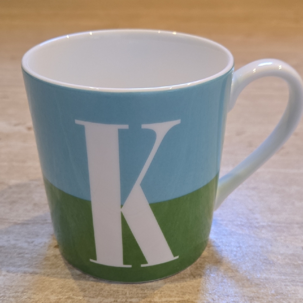 Kate Spade New York/Lenox "What's in a Name" K Mug